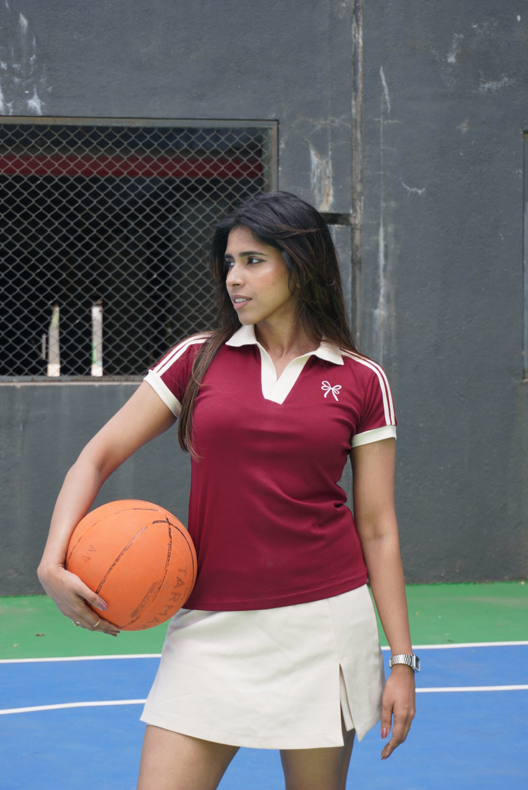 Fitted Polo T-shit - Clara Wine