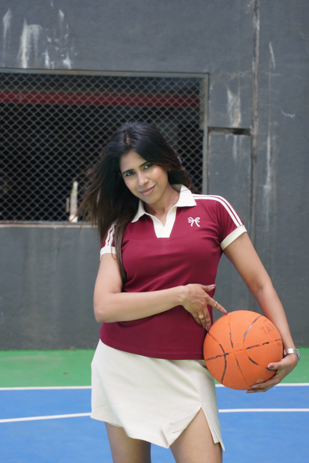 Fitted Polo T-shit - Clara Wine