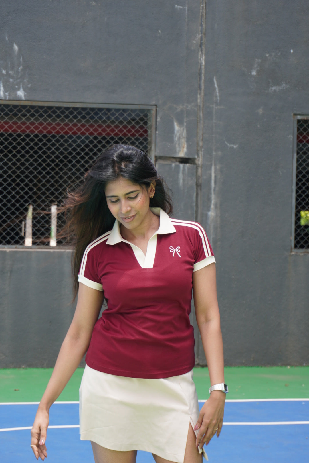 Fitted Polo T-shit - Clara Wine